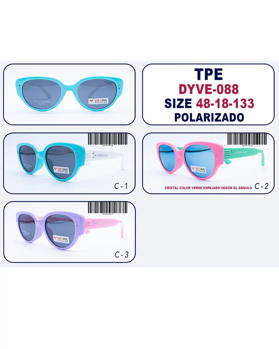 Gafa de Sol Vespa Kids DYVE-088 2