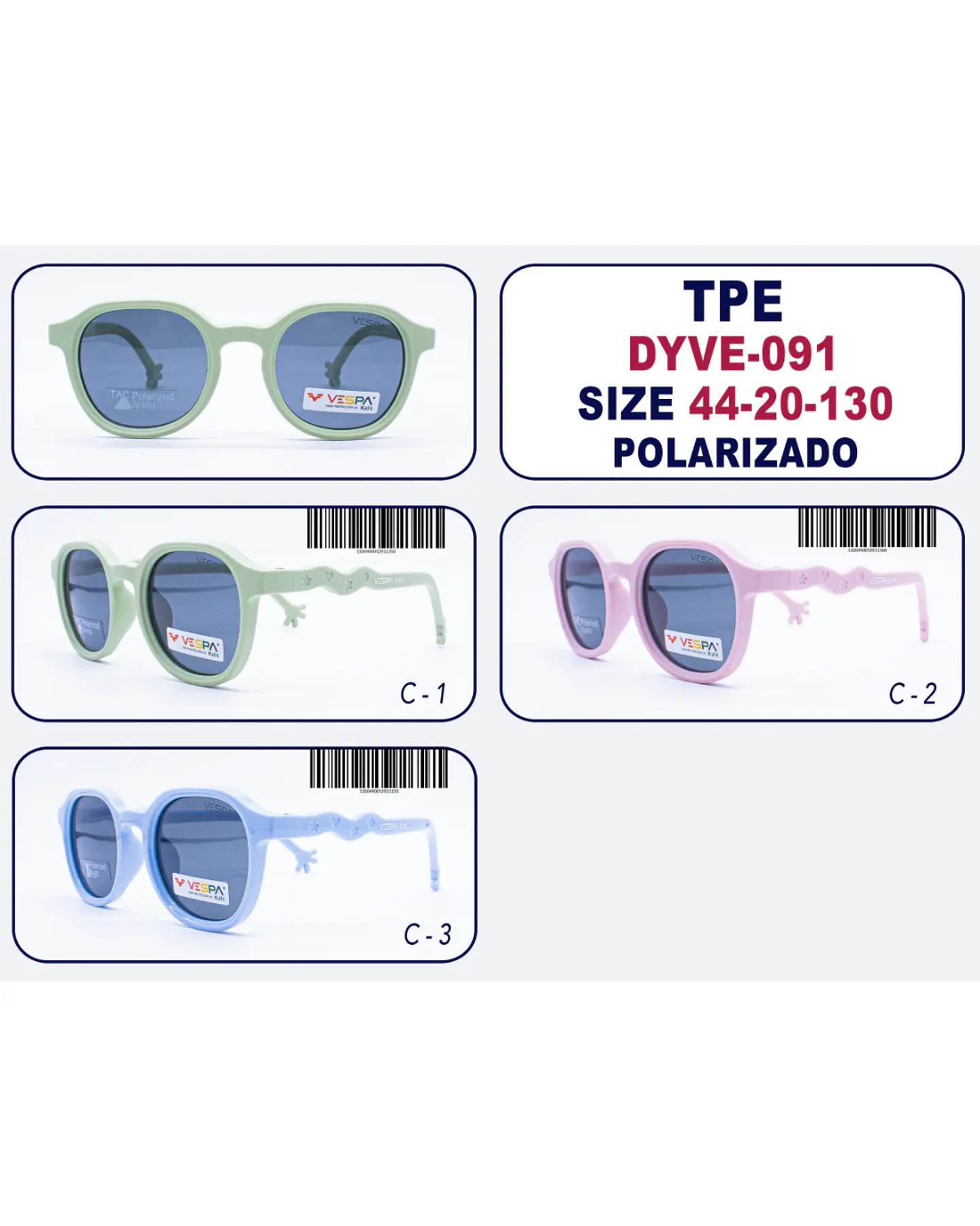 Gafa de Sol Vespa Kids DYVE-091 2