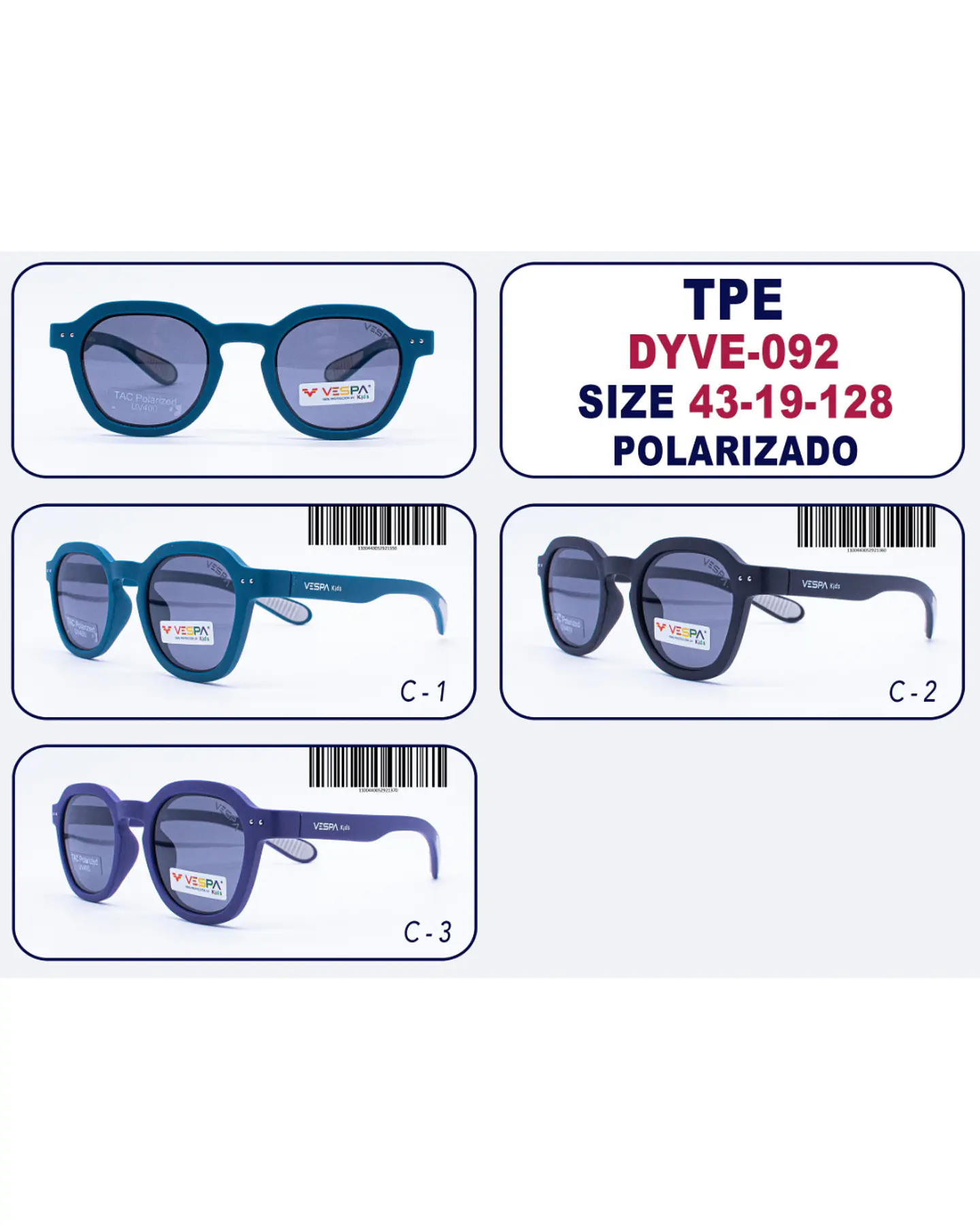 Gafa de Sol Vespa Kids DYVE-092 2