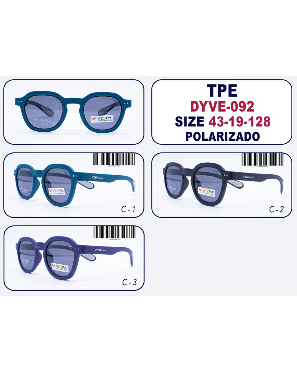 Gafa de Sol Vespa Kids DYVE-092 2