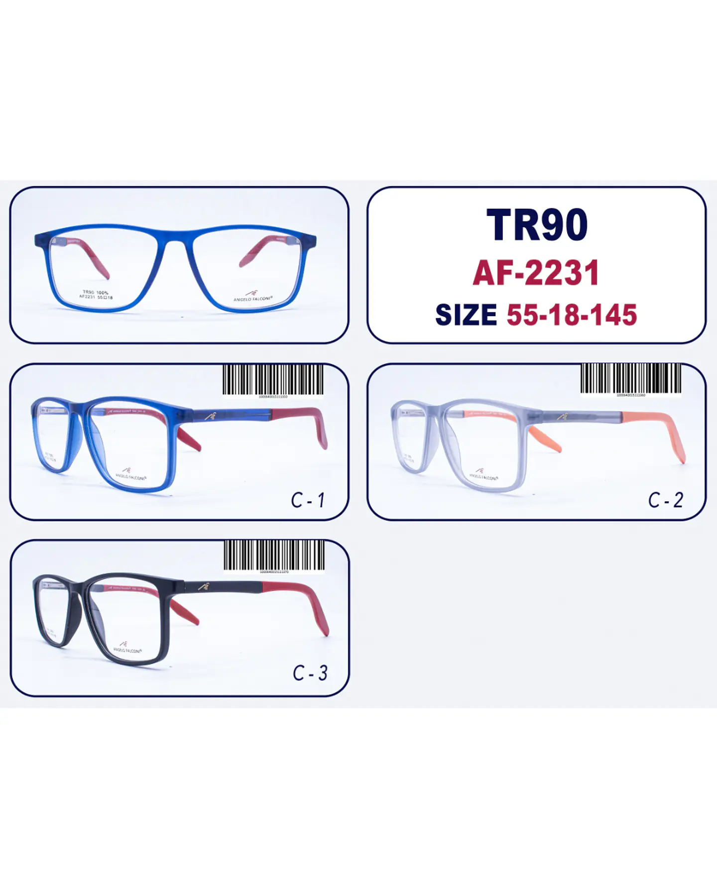 Armazón Óptico Angelo Falconi AF-2231 2