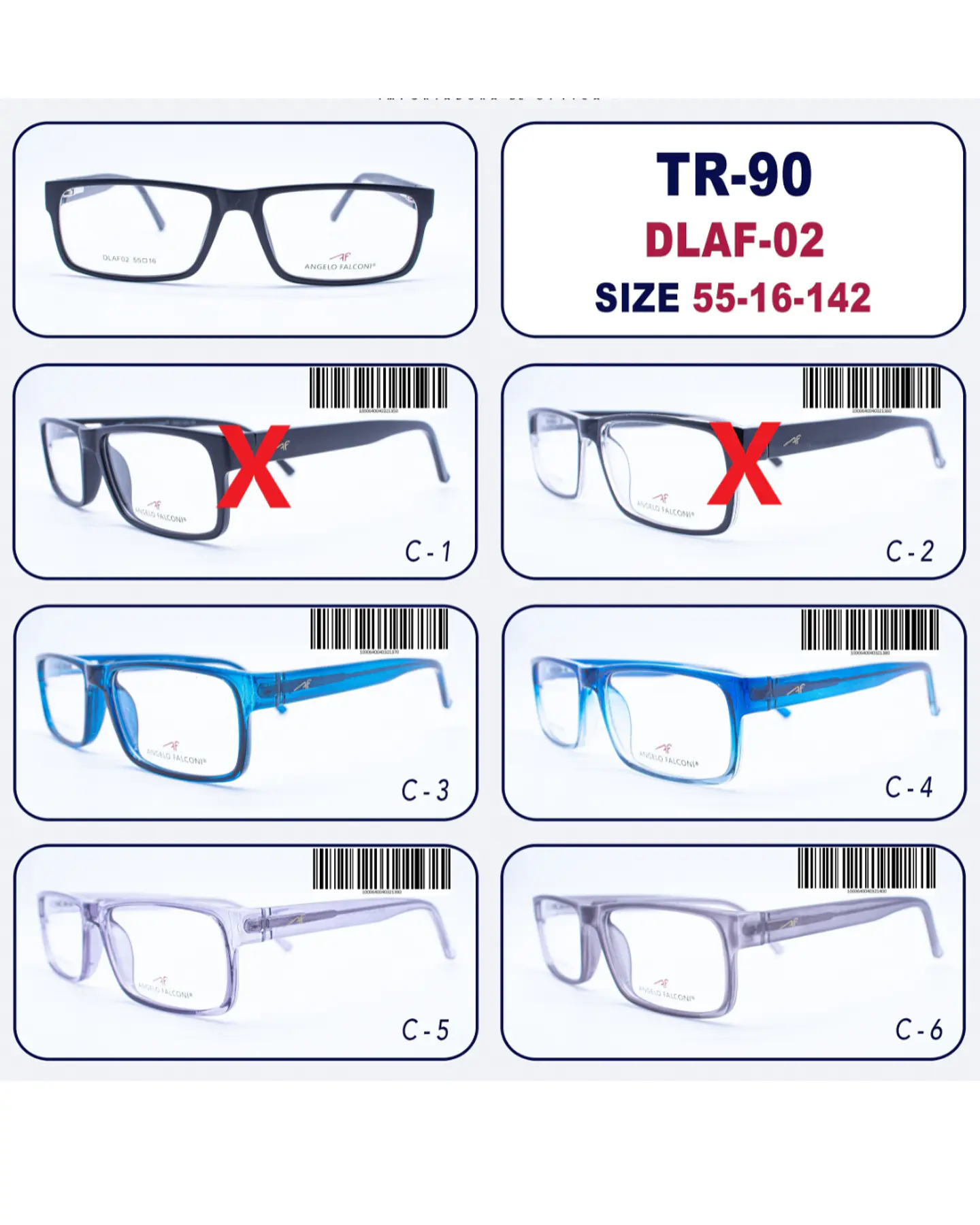 Armazón Óptico Angelo Falconi DLAF-02 2
