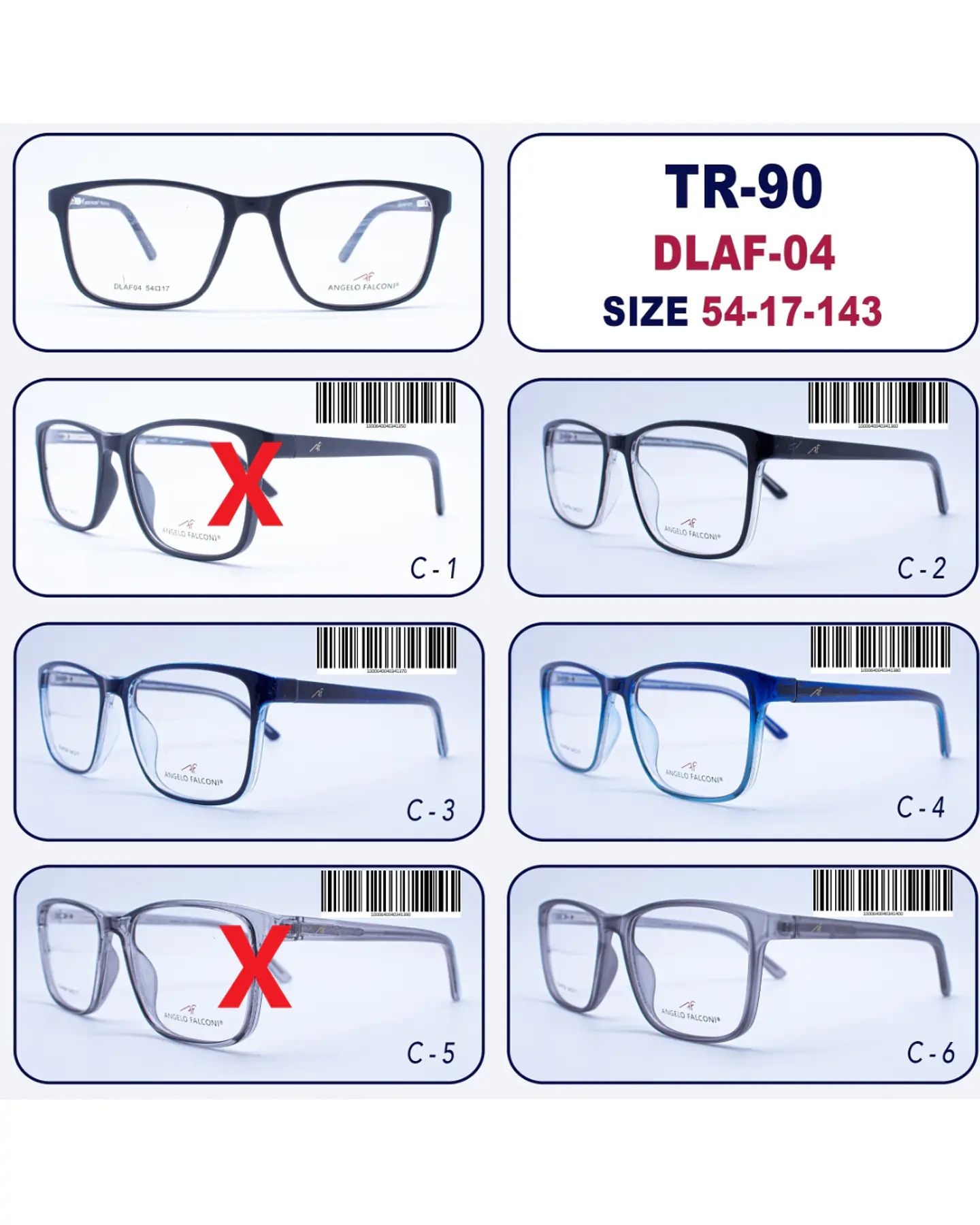 Armazón Óptico Angelo Falconi DLAF-04 2