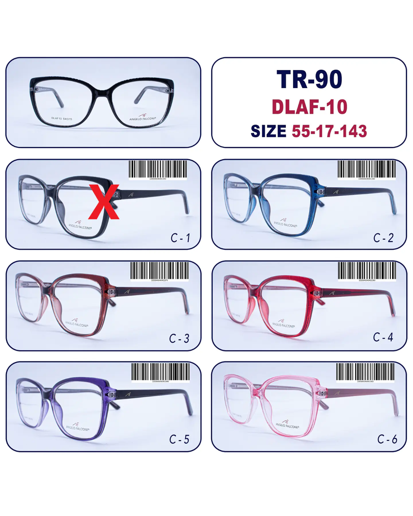 Armazón Óptico Angelo Falconi DLAF-10 3