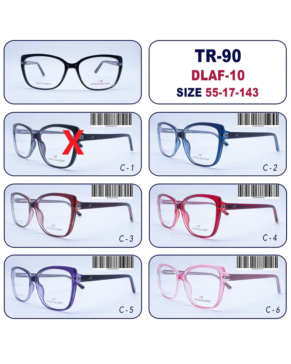 Armazón Óptico Angelo Falconi DLAF-10 3