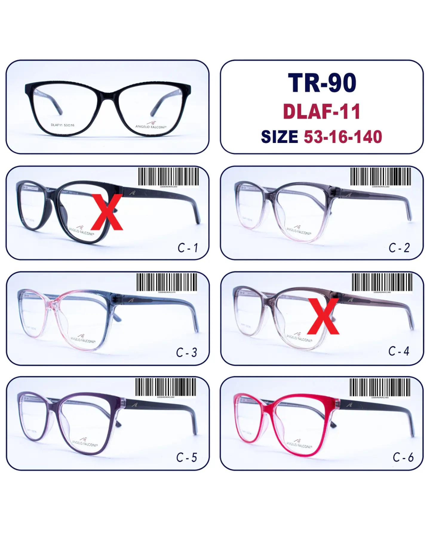 Armazón Óptico Angelo Falconi DLAF-11 2