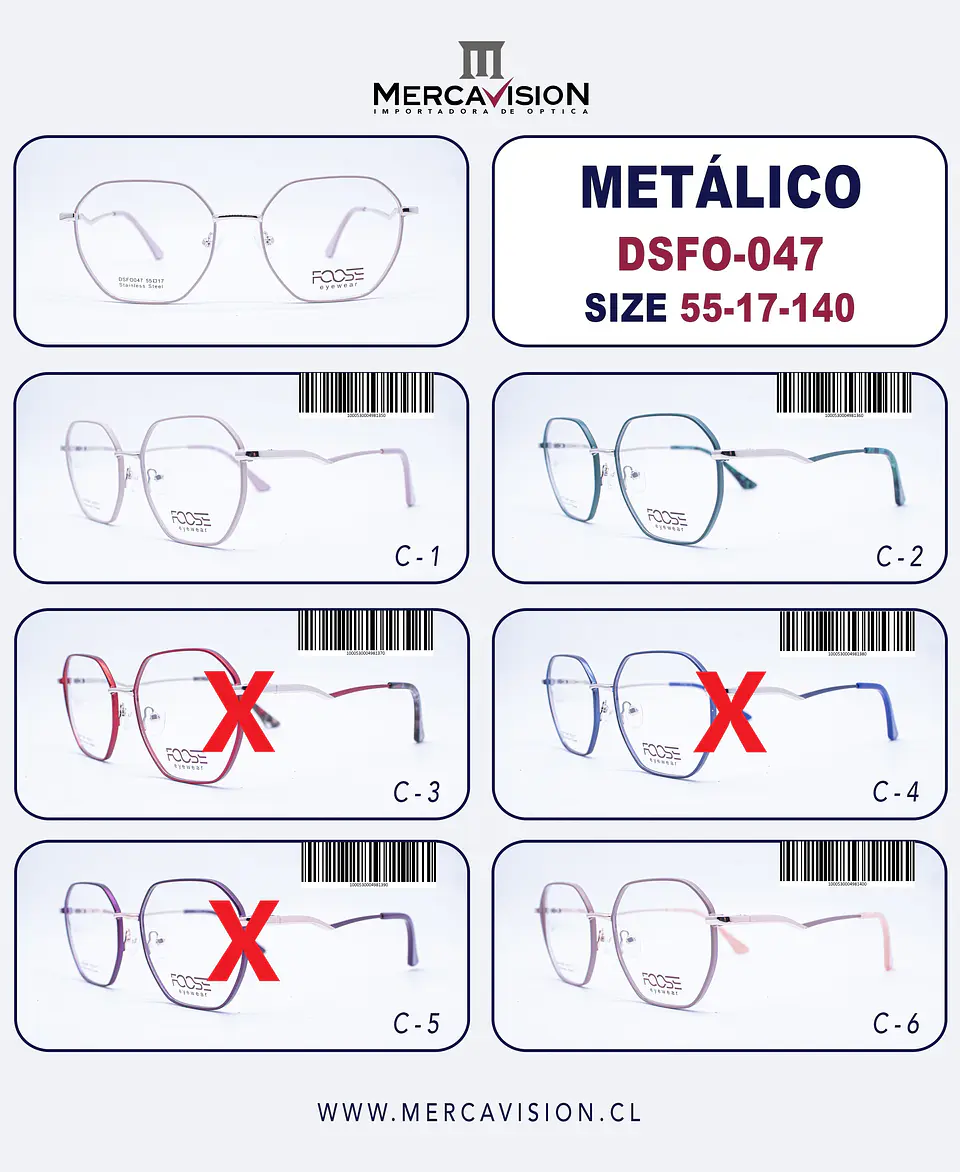 Armazón Metálico Foose DSFO-047 2