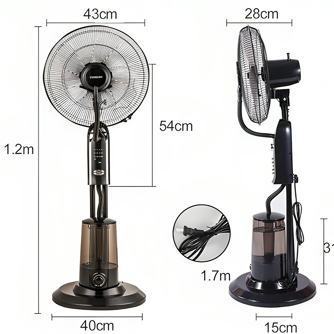 Ventilador nebulizador para oficina 2
