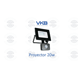 Proyector de área 20W Led con sensor 