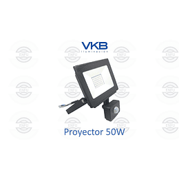 Proyector de área 50W Led con sensor 