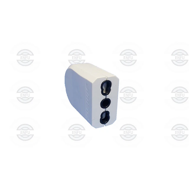 Enchufe Hembra Bipaso Volante 10/16A 2P+T Blanca Mec