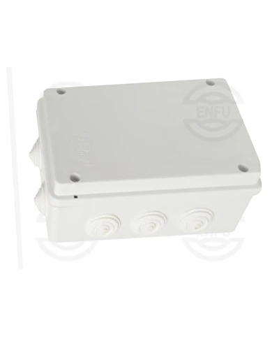 Caja estanca 220x170x120 IP 54, 6 con conos