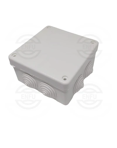 Caja estanca 100x100x60 IP 54, 7 conos