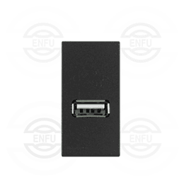 Módulo cargador USB 1A 5V carbón S44 Sinthesi