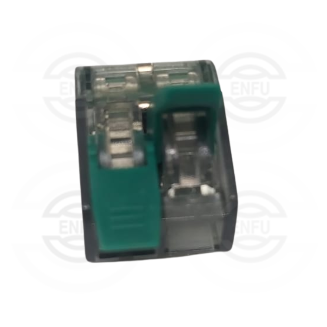 Borne conector rápido de 2 puestos