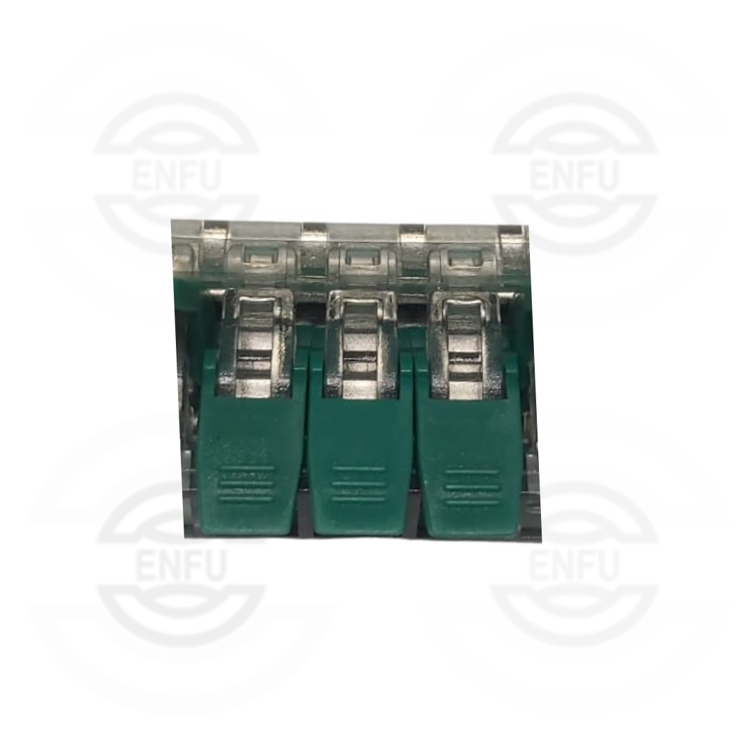 Borne conector rápido de 3 puestos