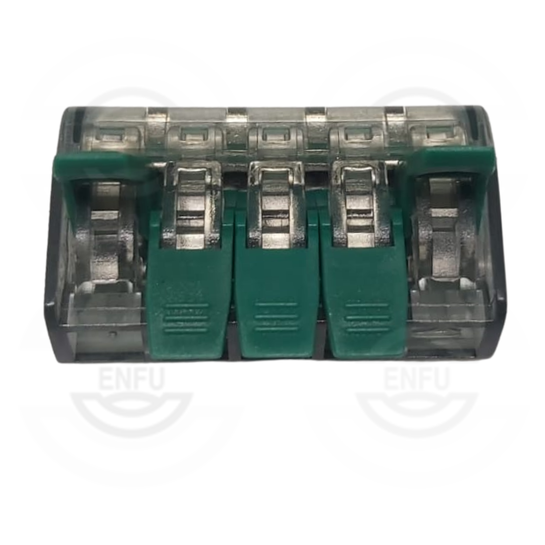 Borne conector rápido de 5 puestos