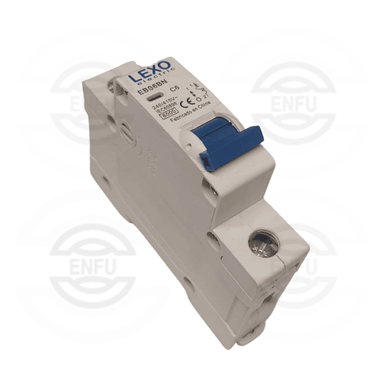 Interruptor automático  1x6A Lexo 6kA 