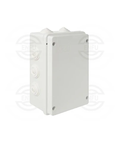Caja estanca 175x110x70 IP 54, 10 con conos