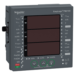 Analizador de Red, Central de medida panel PM2110 1.0 Pulse out EasyLogic Schneider electric        