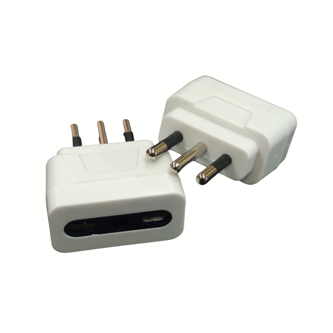 REMA ADAPTADOR SCHUKO 10A 250V BLANCO