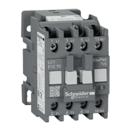 Contactor 3p 12A AC3 220VAC EasyPact TVS 1NO 5,5KW 400V Schneider electric  