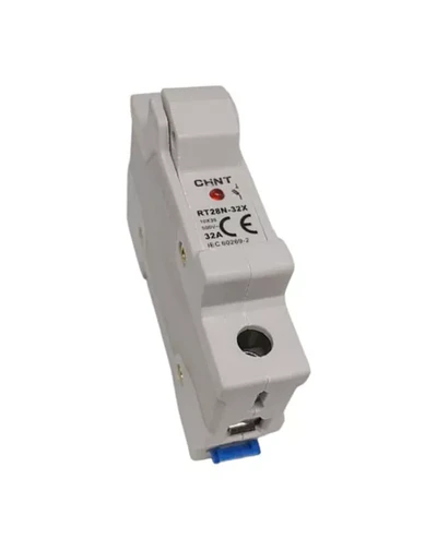 Portafusible Seccionador 1p 32A 400v 10x38mm con led CHINT 