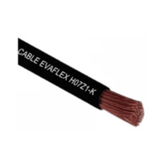 Cable Negro EVA libre de halógenos 1,5mm (H07Z1-K) 10mt