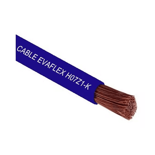 Cable Azul EVA libre de halógenos 2,5mm (H07Z1-K) 10mt