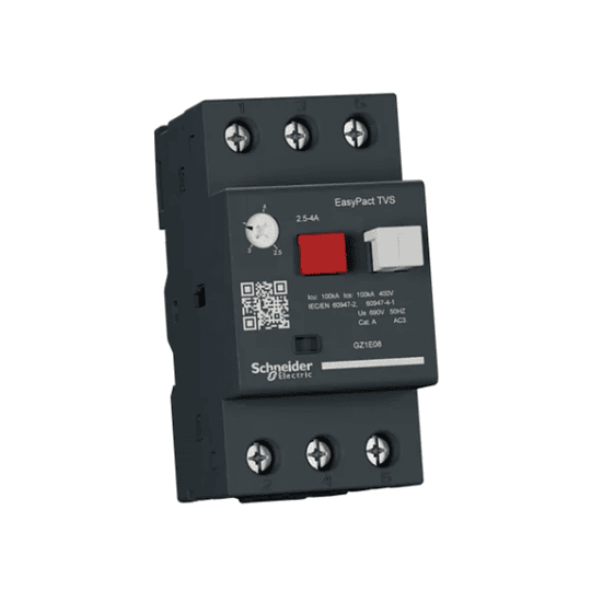 Guardamotor magnetotérmico EasyPact TVS 2.5A - 4A