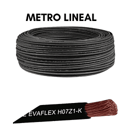 Cable Negro EVA libre halógenos 6,0mm (H07Z1-K) 