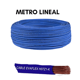 Cable Azul EVA libre halógenos 6,0mm (H07Z1-K) 