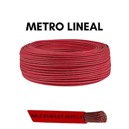Cable Rojo EVA libre halógenos 6,0mm (H07Z1-K) 