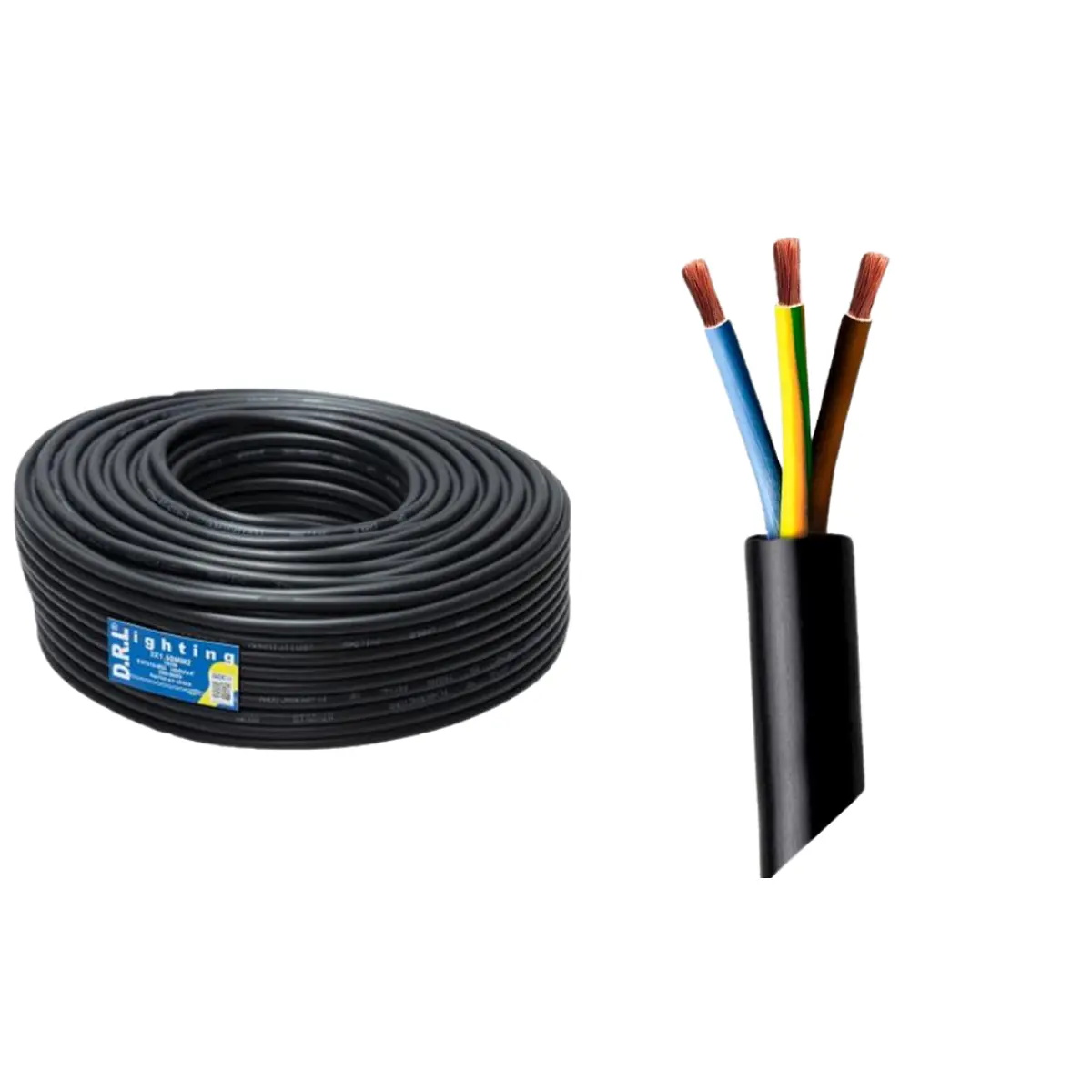 Cordón Flexible 3X2.50mm2 H05VV-F