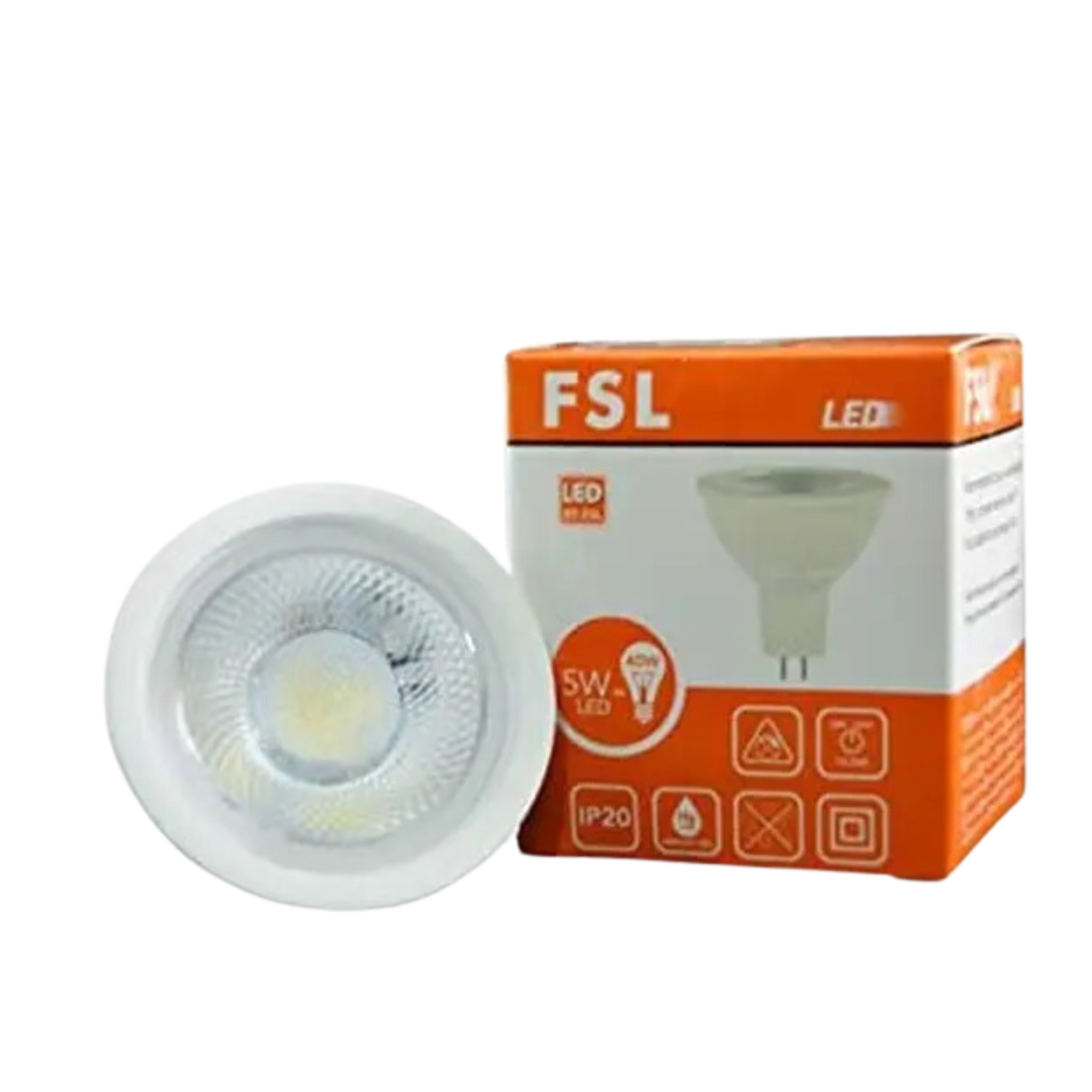 Ampolleta Led MR-16 6w-luz fría (6500k)