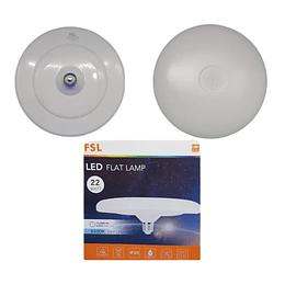 Ampolleta Led Plana 22W IP20 E-27