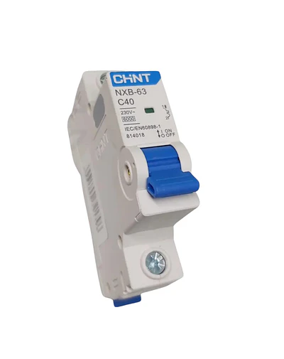Interruptor automático 1p 40A Curva C 6kA Chint