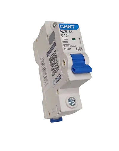 Interruptor automático 1p 16A Curva C 6kA Chint