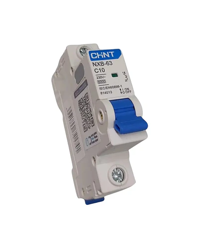 Interruptor automático 1p 10A Curva C 6kA Chint