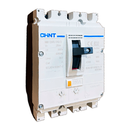 Interruptor 3P CAJA MOLDEADA REGULABLE NM8-250S 250A (200-250), 0.8-1 In, 415V:50kA CHINT  