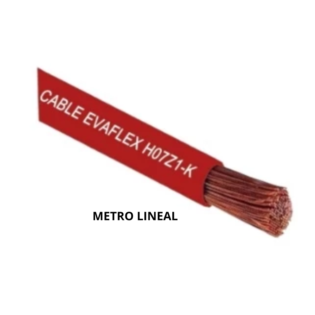 Cable Libre de Halógeno EVA rojo 10mm