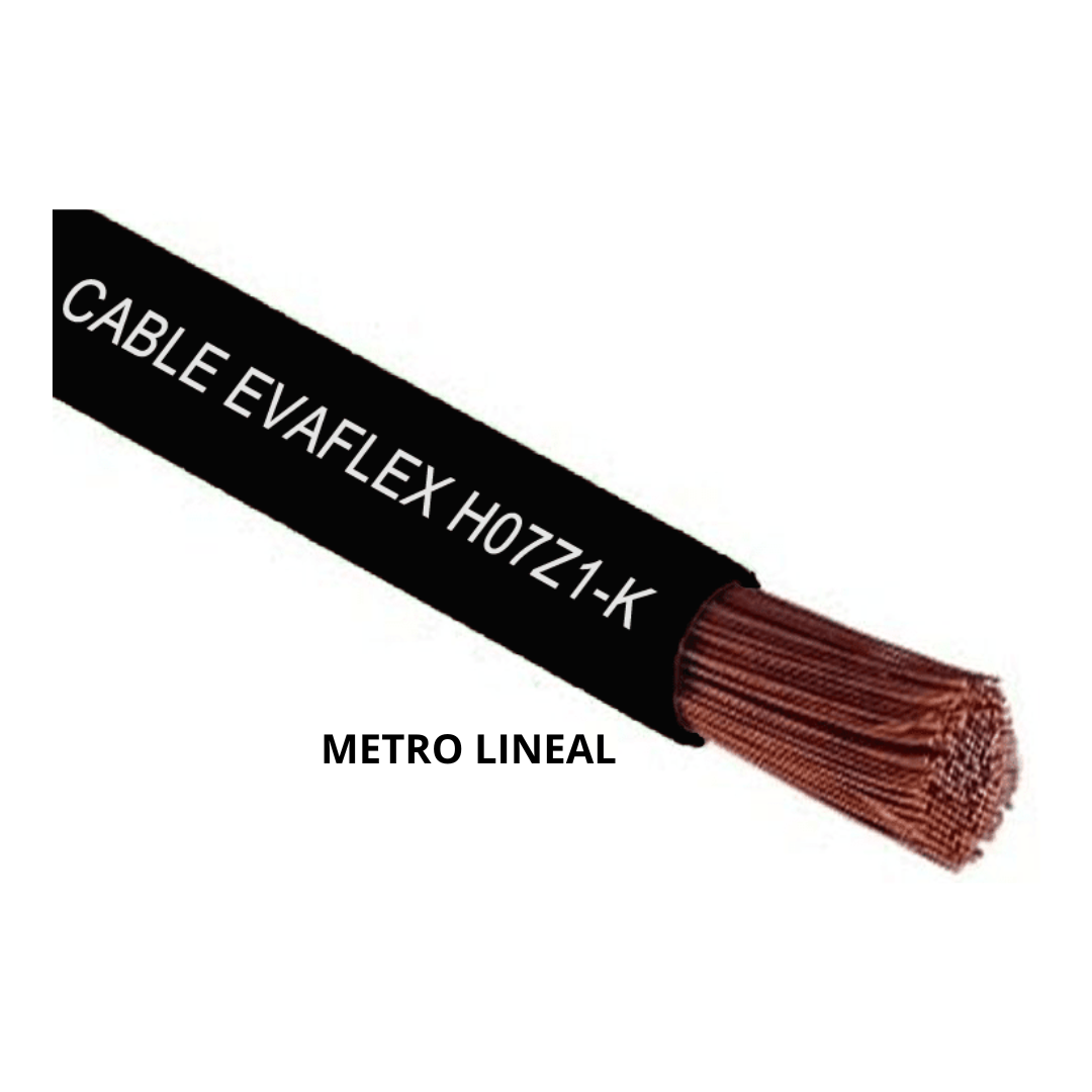 Cable Libre de Halógeno EVA Negro 10mm