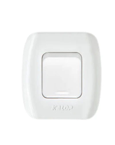 Interruptor 9/12 Sobrepuesto 10A 250V TEKNA KALOP 