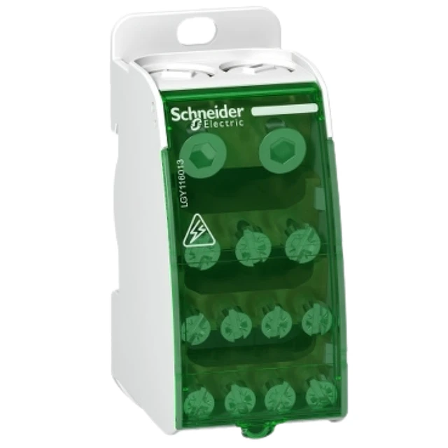 Repartidores a Riel DIN 1P 160A 13 conexiones SCHNEIDER ELECTRIC                                                               