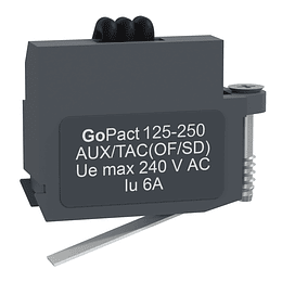 Contacto auxiliar OF/SD para GoPact 125-250 Schneider Electric