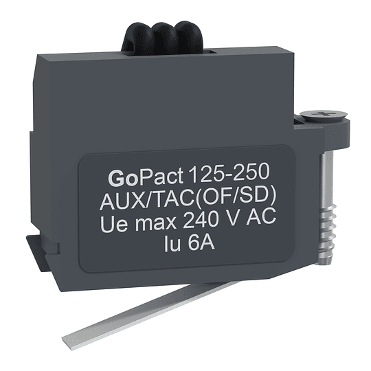Contacto auxiliar OF/SD para GoPact 125-250 Schneider Electric