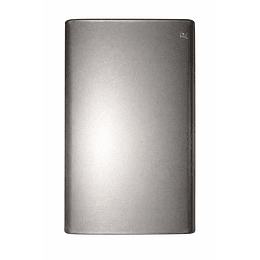 Placa aluminio ciega champagne HABITAT RDX2R