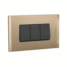 Int 9/32 10A Terra Antracita armado NOBILE BTICINO 