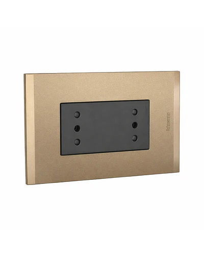 Ench duplex 10A Terra Antracita armado NOBILE BTICINO                                                                                                                                                   