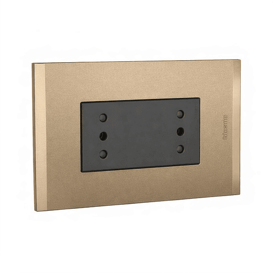 Ench duplex 10A Terra Antracita armado NOBILE BTICINO                                                                                                                                                   